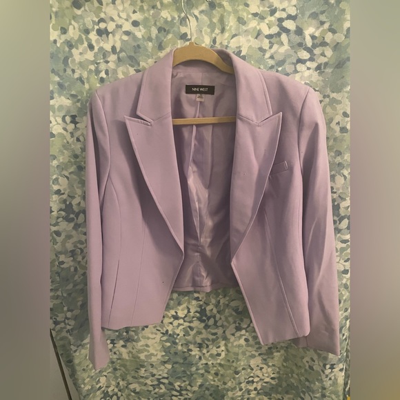 Nine West lilac blazer